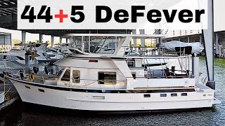 The Enduring DeFever 49' Pilothouse 1989 | Harbor Yacht Tours