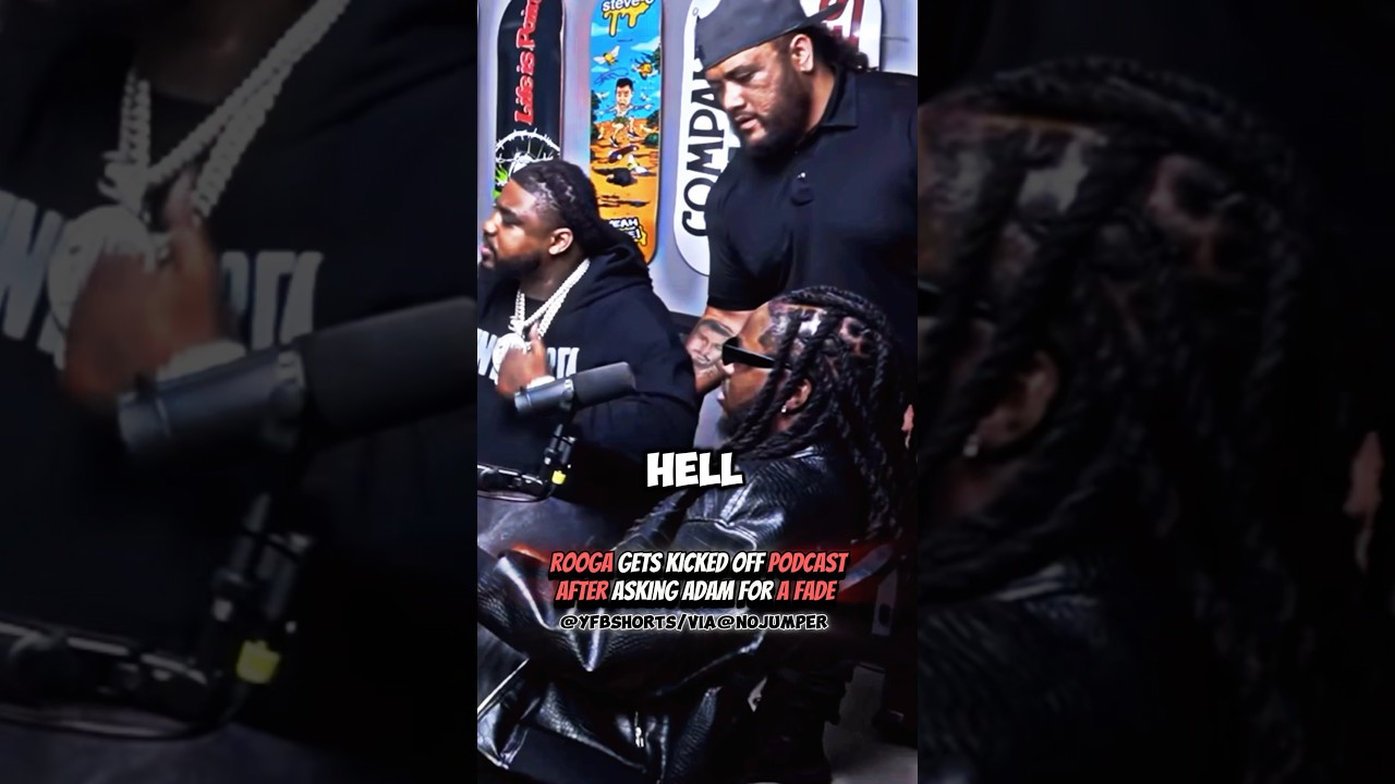 Ругу выгнали с подкаста после того, как он попросил Адама сделать фейд… 😱 ​⁠⁠⁠@NoJumper