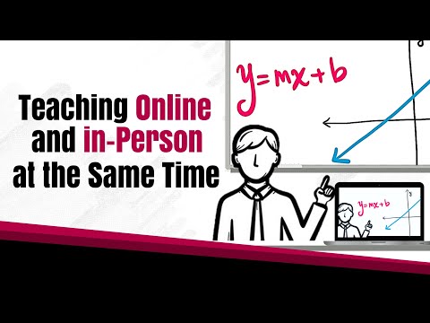 Teaching Online and In Person Simultaneously - Synchronous/Blended/Hybrid/Concurrent Teaching