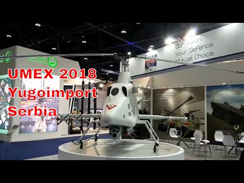 Yugoimport Serbia at Umex 2018, Abu Dhabi UAE