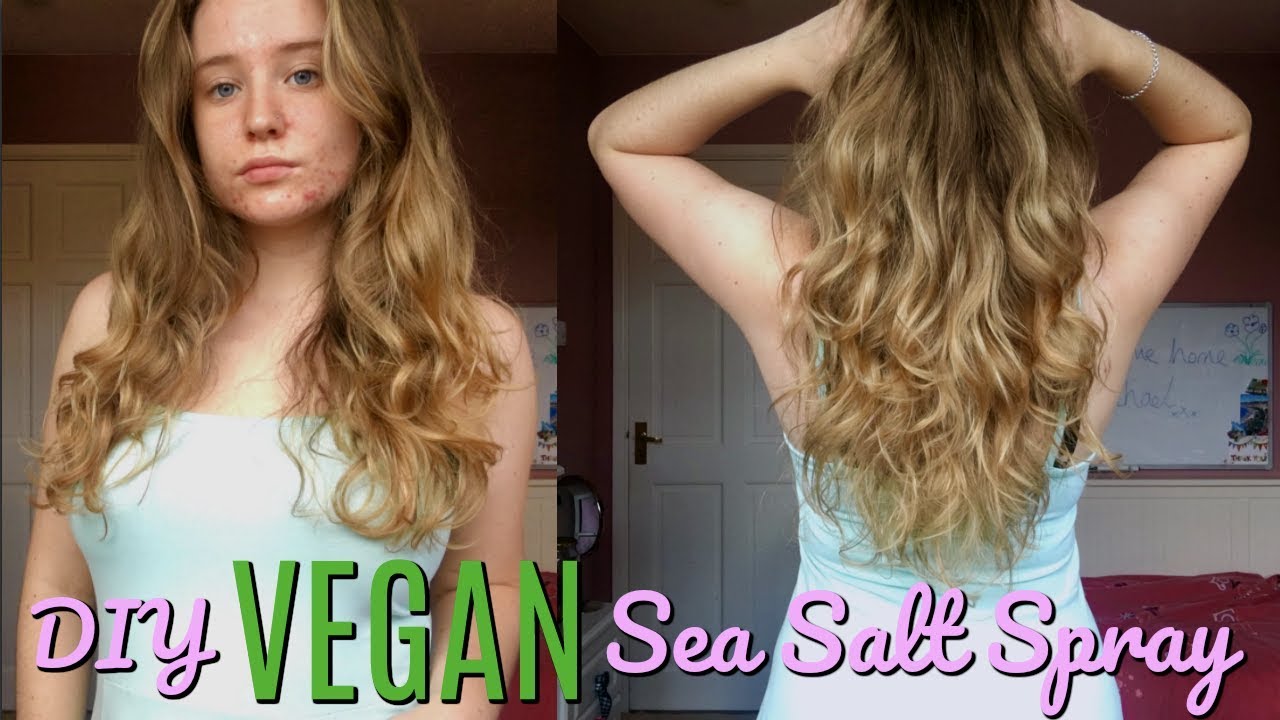 DIY VEGAN Sea Salt Spray Gives AMAZING Wavy Hair! YouTube