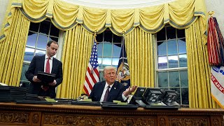 A historic day as the 45th president becomes the 47th