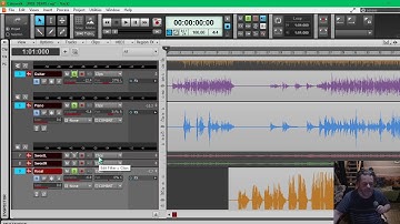 combine tracks + send in cakewalk