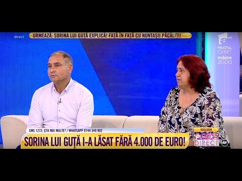 Nuntă cu lacrimi! Sorina, fosta iubită a lui Nicolae Guță, a distrus o nuntă!