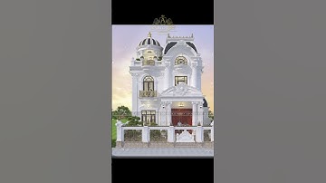 XEM NGAY || Biệt Thự Tân Cổ Điển 2 Tầng Đẹp #shorts