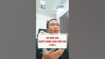 Ưa điểm tuyệt vời của huyết tương giàu tiểu cầu #prp #huyettuonggiautieucau #bicnanocell