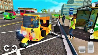 City Tuk Tuk Taxi Auto Rickshaw Driving Games 2020 / Android & iOS Gameplay - HD screenshot 4