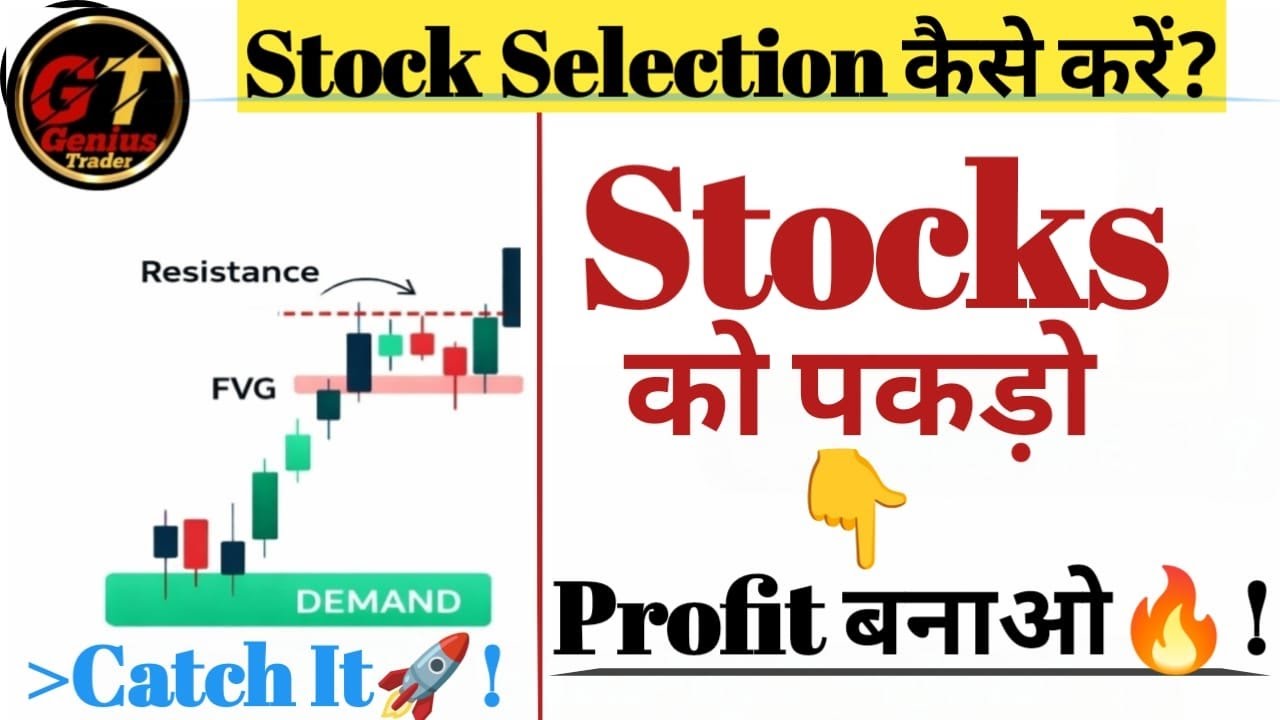 How to Catch Winning Stocks for Intraday Trading Using Price Action?🔥