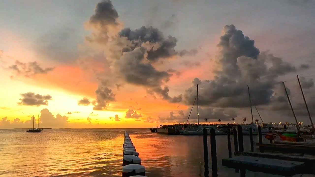 Key West LIVE Backstreets & Sunset Bike Ride 1080p60fps HD 🏝 YouTube