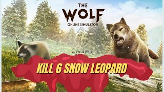The Wolf Online Simulator Quest: Kill 6 Snow Leopard (Map: Mammoth Creek)