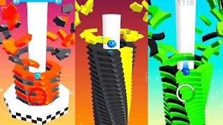 How Far Can We Go? 🤩 Stack Ball 3D Gameplay Part 4