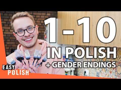 Learn Polish Numbers 1–10 (with basic grammar)