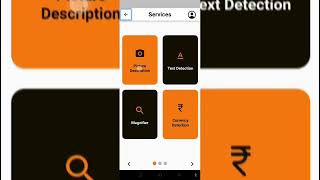 Special visual assistant app for blind text currency people objects detection with TalkBack 💯💯💯 screenshot 2
