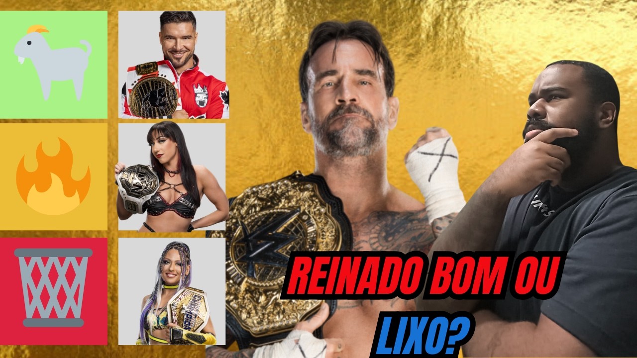 RANQUEANDO OS REINADOS DOS CAMPEÕES DA WWE - FEVEREIRO