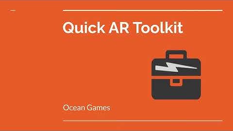 Quick AR Toolkit UE4, UE5