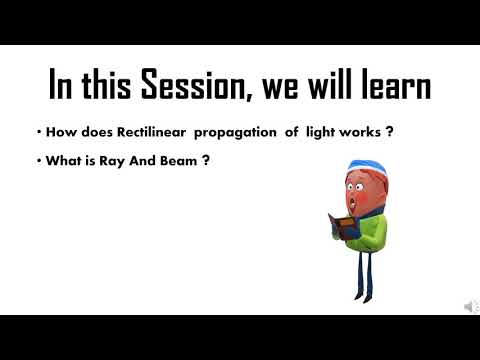 Rectilinear propagation of