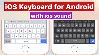 iOS Keyboard for Android with iOS Sound 2024 ❣️ screenshot 4
