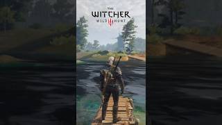 The Witcher 3 - Relaxing in White Orchard 💦🌳 #shorts #thewitcher3  #videogames #asmr #ambientmusic