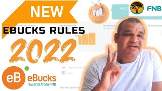 Ebucks releases new rules for 2022! | FNB Ebucks | How to earn eBucks