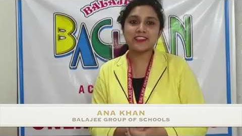 BALAJEE KA BACHPAN GUIDELINES FOR NURSERY