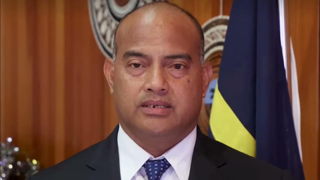 His Excellency David Adeang President of the Republic of Nauru Second