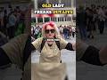Old Woman Confronts Streamer In Public🫣🤯 @C@CharlesVeitch