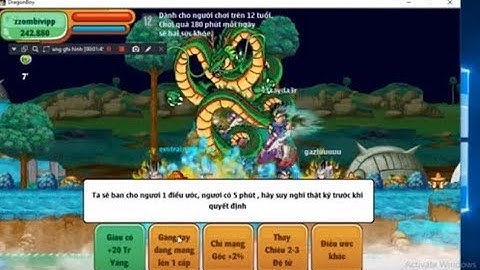 Ngọc Rồng online - tiếp tục nâng cấp găng thần namec lên cấp 5  #2