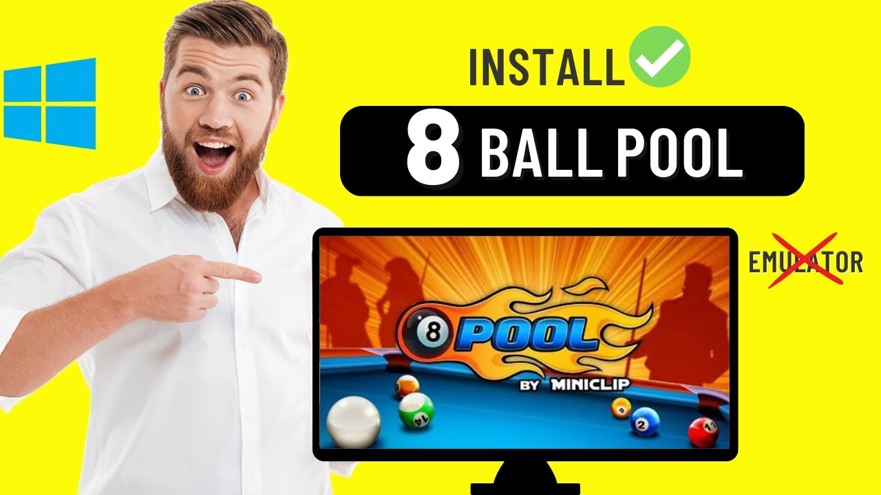 Play 8 Ball Pool on Your PC: The Easiest Method : r/AndroidtoPCandMac