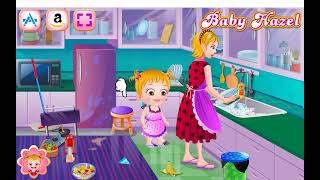 Baby Hazel Cleaning Time || walk through best crazy games screenshot 3