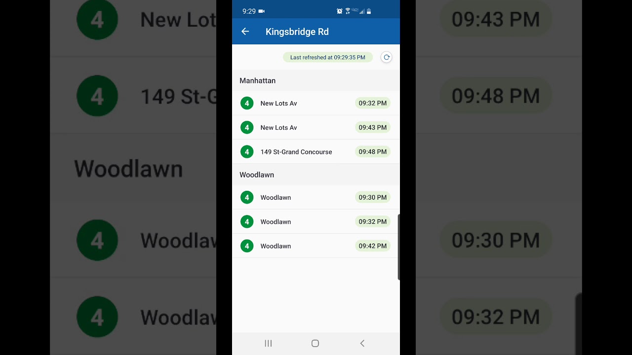 149 Street GC bound (4) train