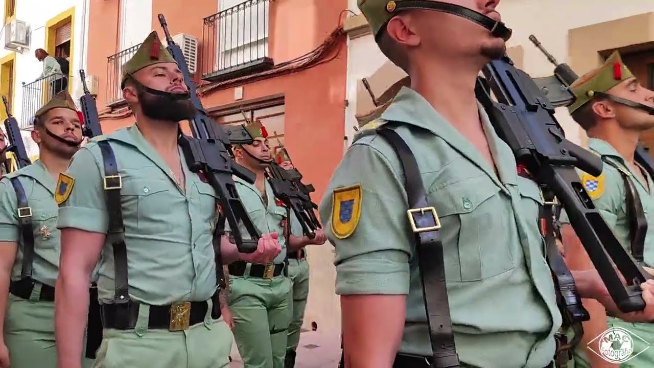 La Legión en Cabra 2025 | Acompañando a la Virgen de la Soledad