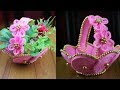 Amazing Flower Vase For Home Decor | How to make flower vase - Best reuse ideas - DIY Woolen Design