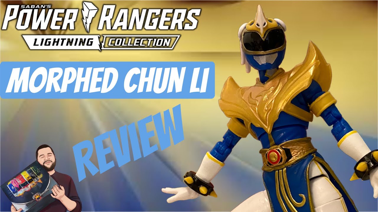 Chun Li & GIVEAWAY - Power Rangers Lightning Collection Review 