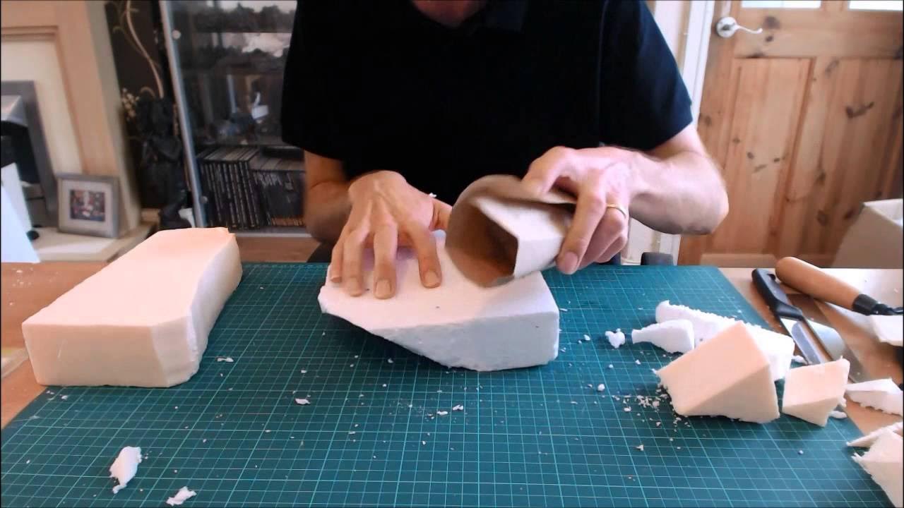 12-Pack Foam Block, Square Polystyrene Foam Brick for Sculpture DIY, 4 x 4 x 2