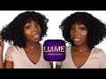 10&#39;&#39; SUPER EASY CURLY WIG WITH BANGS ft.LuvMe Hair