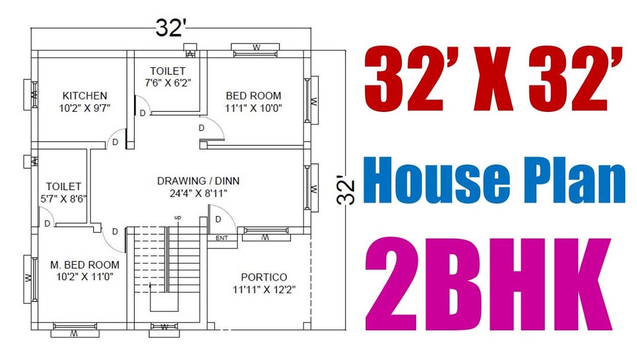 53 X 32 Feet House Plan Plot Area 56 X 35 Feet घर क नक श 53 फ ट X 32 फ ट 2 Car Parking Youtube