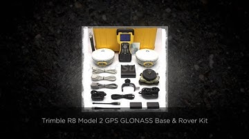 Trimble R8 Model 2 GPS GLONASS Base & Rover Kit w/ TSC2 Cont
