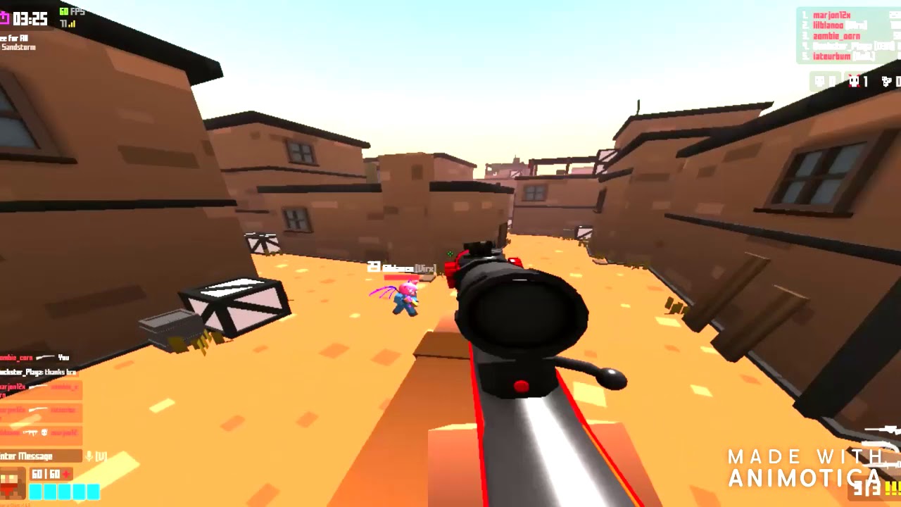 Krunker sniper trick shots