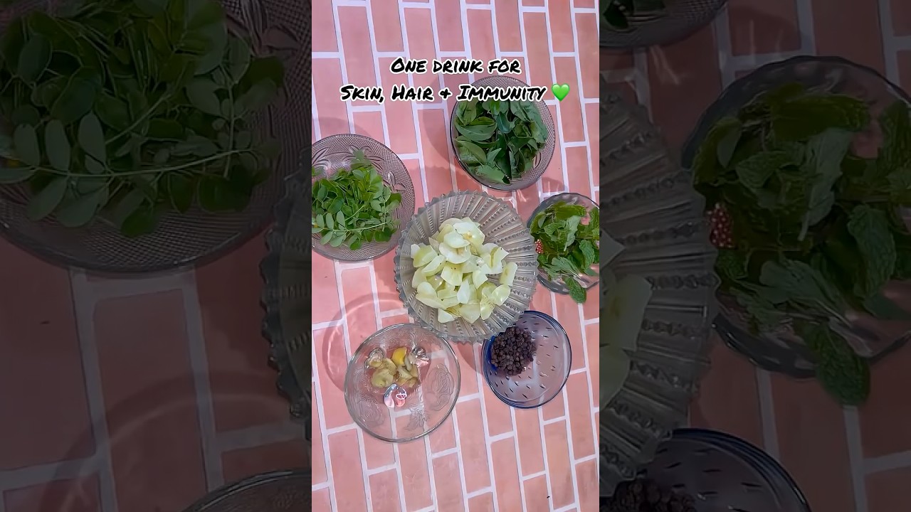 Only One Morning Drink You Need 🌿 | Skin • Hair • Health 