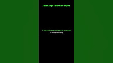 #2: Learn JavaScript Array Map Method Explained | Ace Your JS Interview Questions #technical