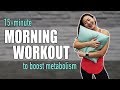 15-Minute Morning Workout in Pajamas | No Jumping, No Weights | Joanna Soh