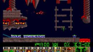 Lemmings Fun level 28 100% Solution (Sega Genesis)