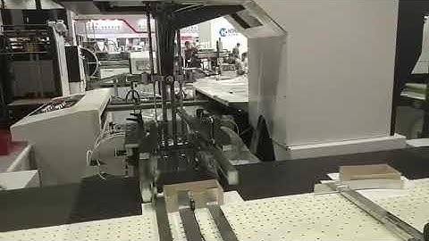 ZK-660FS Automatic Partial Gluing Box Making Machine