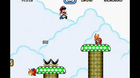 [SMW Hack - Super Mario /v/orld] 1-3:Red Koopa Crossing