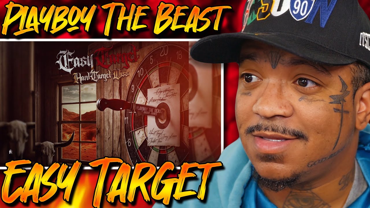 ОН МЕНЯ ДИССИЛ?! | Playboy The Beast — Easy Target (Hard Target Diss) | Реакция