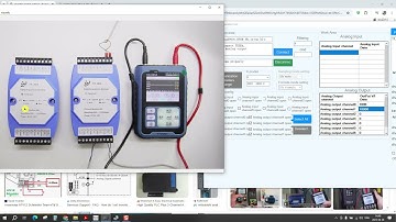 การตั้งค่า และการใช้งาน YK-8DA Analog output 0-10V และ 0-20mA 8CH RS485