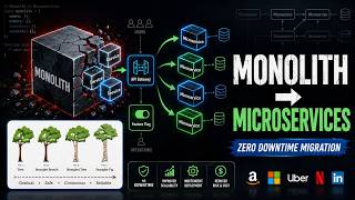 Strangler Fig Pattern | Monolith to Microservices Migration | Software Engineering Interview