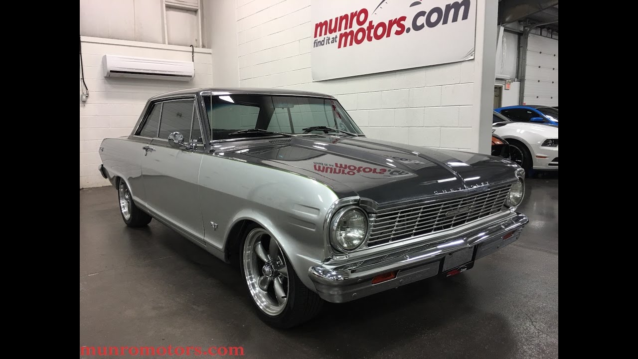 1965 Chevy Ii Nova Sold Sold Sold 2door Hardtop Custom 3 Stroker 700 R Transmission Munro Motors Youtube