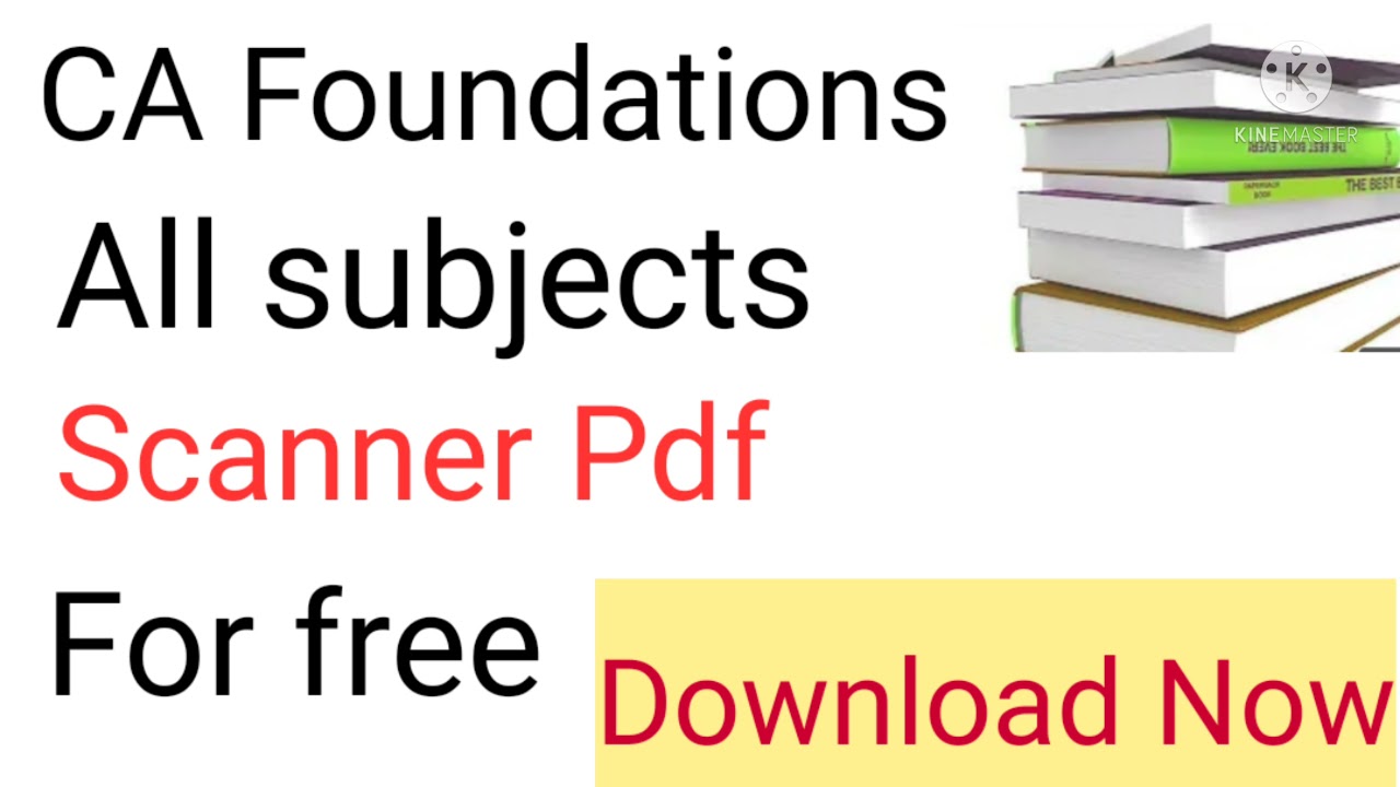 ca foundation scanner solution may 2021ca foundation scanner pdf download -  YouTube