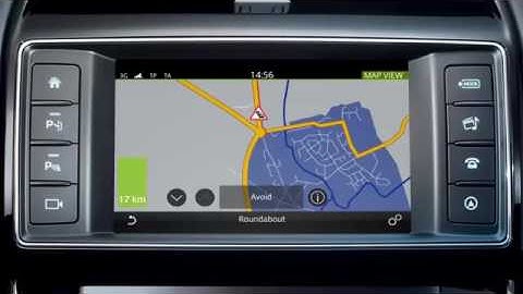Jaguar XE InControl Touch Navigation Traffic Message Channel Tutorial
